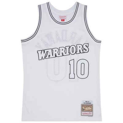 Mitchell & Ness Basketballtrikot Swingman White Jersey Golden State Warriors Tim Ha