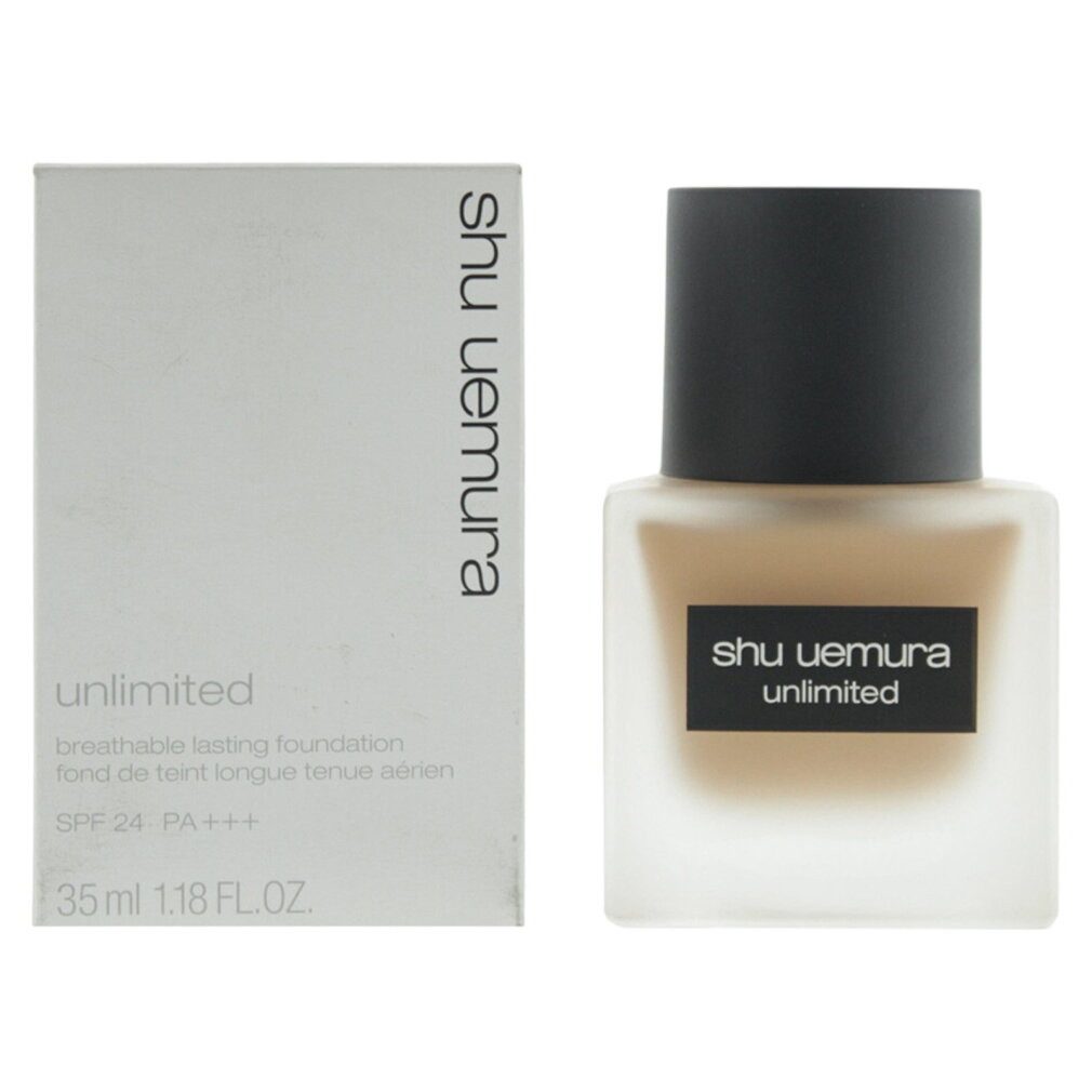 Shu Uemura Foundation Unlimited Fluid Foundation SPF24/PA+++ 35ml - 734 Rich Beige
