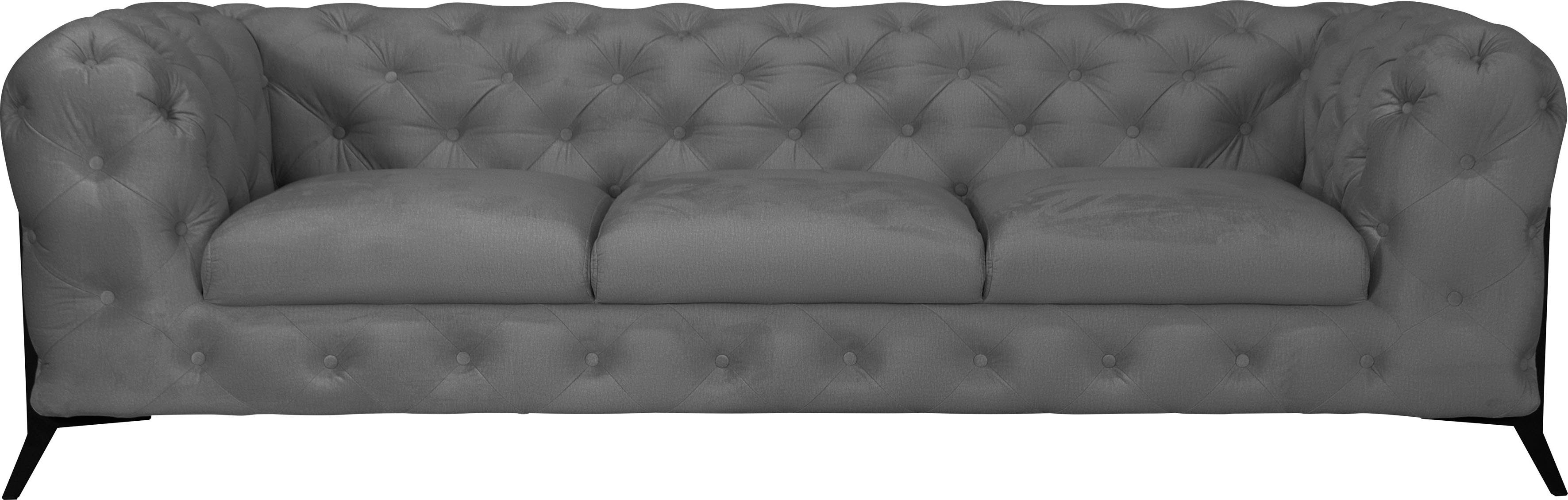 Leonique Chesterfield-Sofa Amaury, aufwändige Knopfheftung, moderne günstig online kaufen