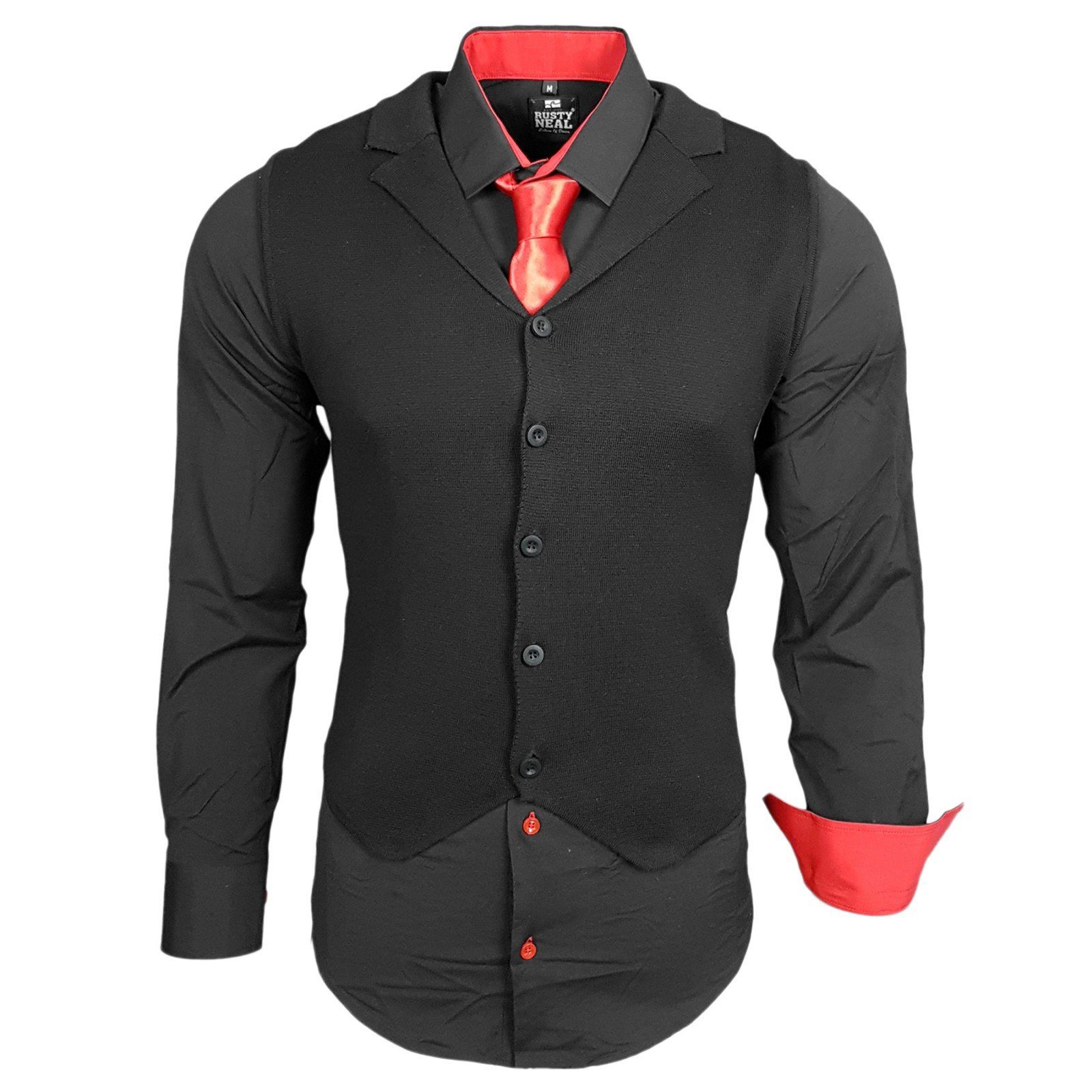 Rusty Neal Hemdenset bestehend aus Hemd, Weste und Krawatte online kaufen |  OTTO