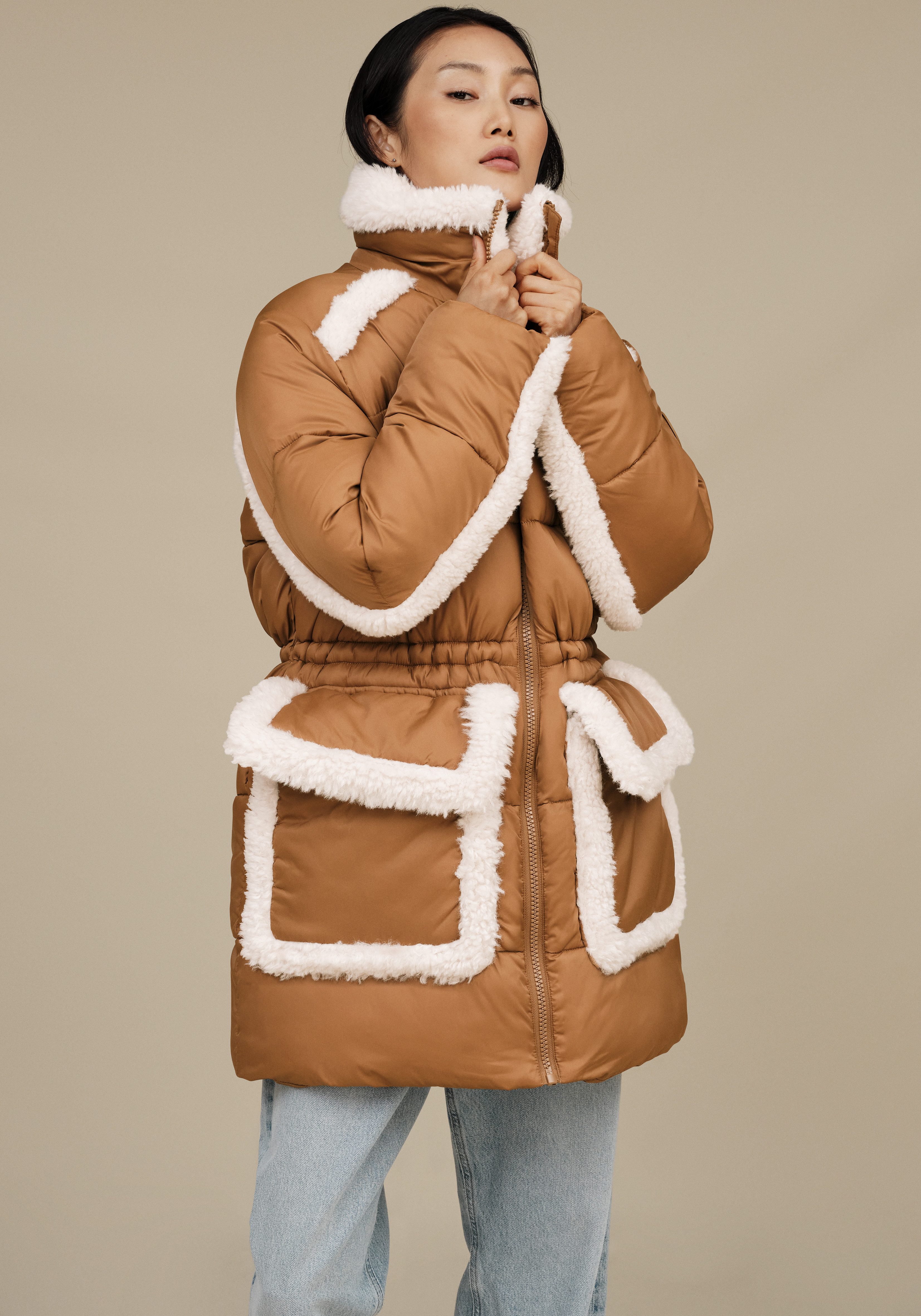 UGG Steppmantel W AMAL PLUSHSEAM PUFFER günstig online kaufen