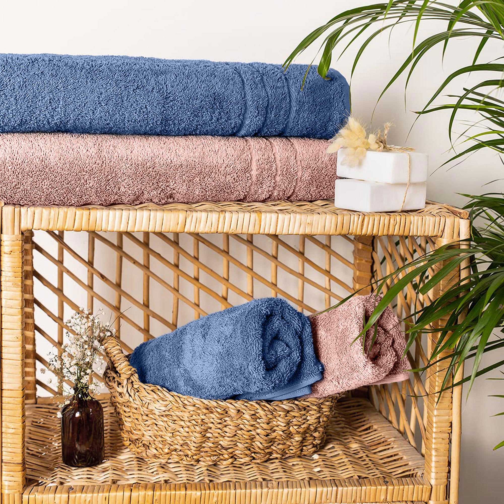 Komfortec Saunatuch Frotte aus 100% Baumwolle, Frottee (Packung, 2-St), 80x günstig online kaufen