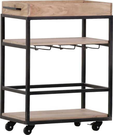 Gutmann Factory Küchenwagen »Trolley1«, Aus massivem Akazien Holz