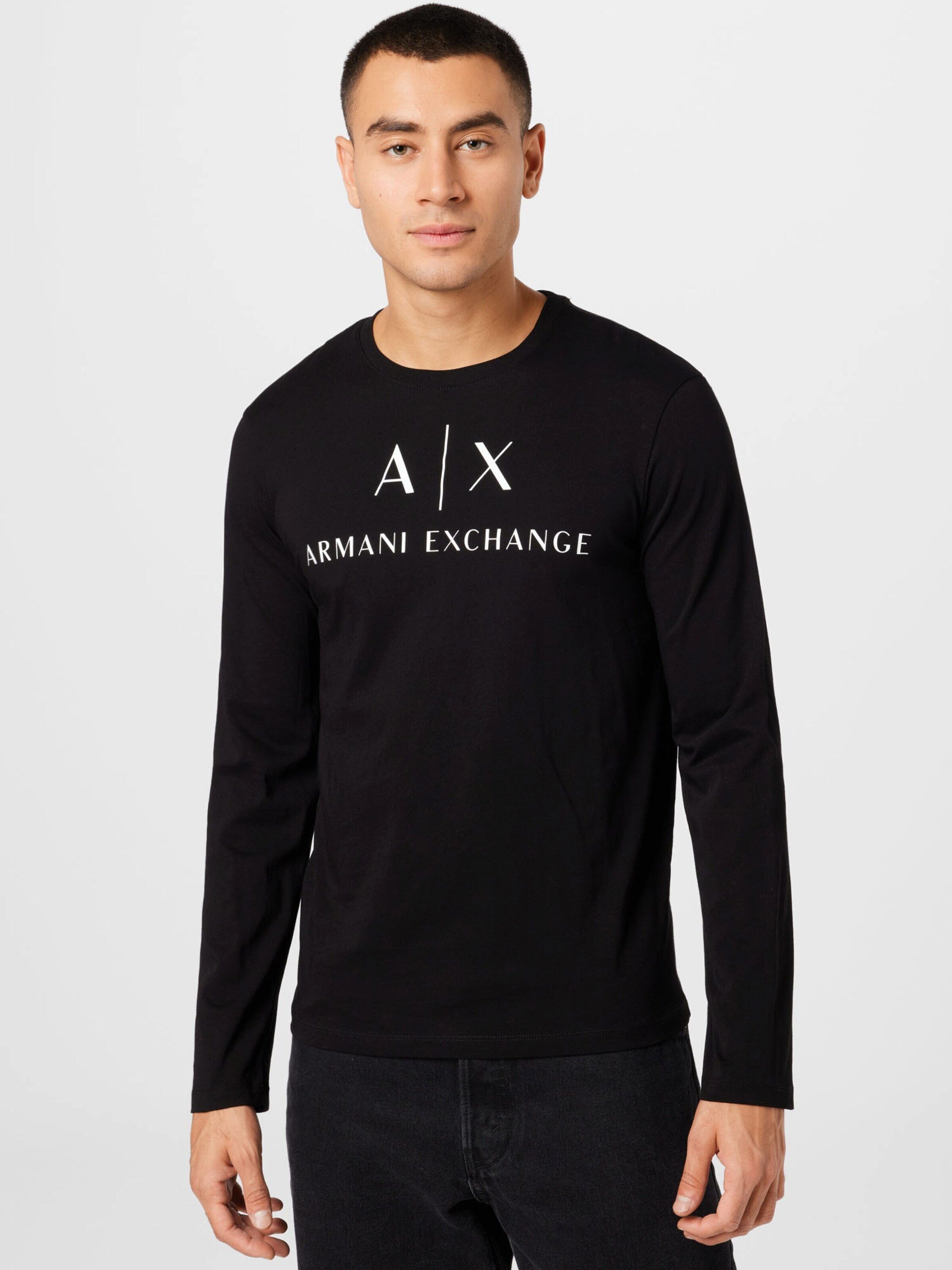 ARMANI EXCHANGE Langarmshirt (1-tlg) günstig online kaufen