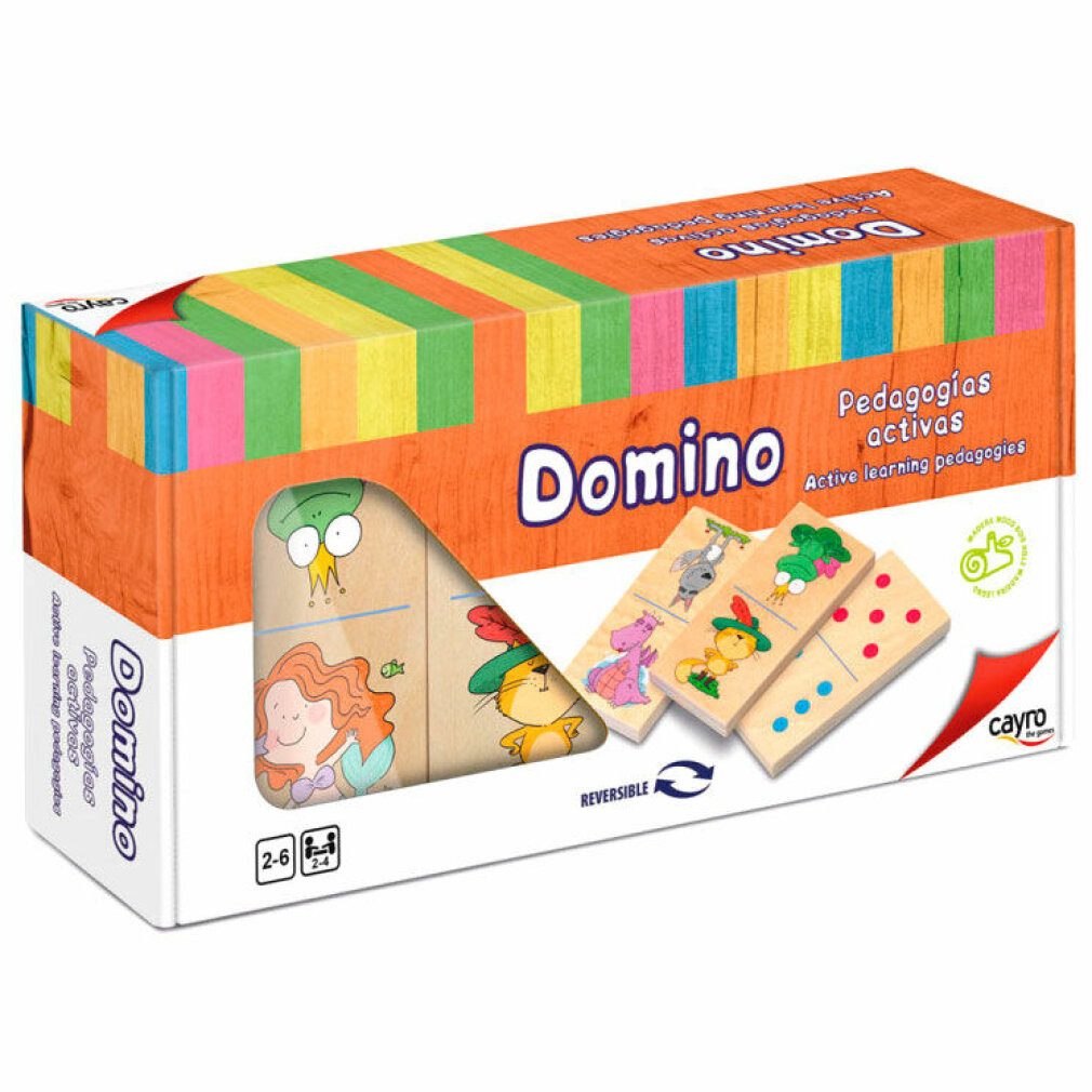 Cayro Spiel Domino Kinder Brettspiel