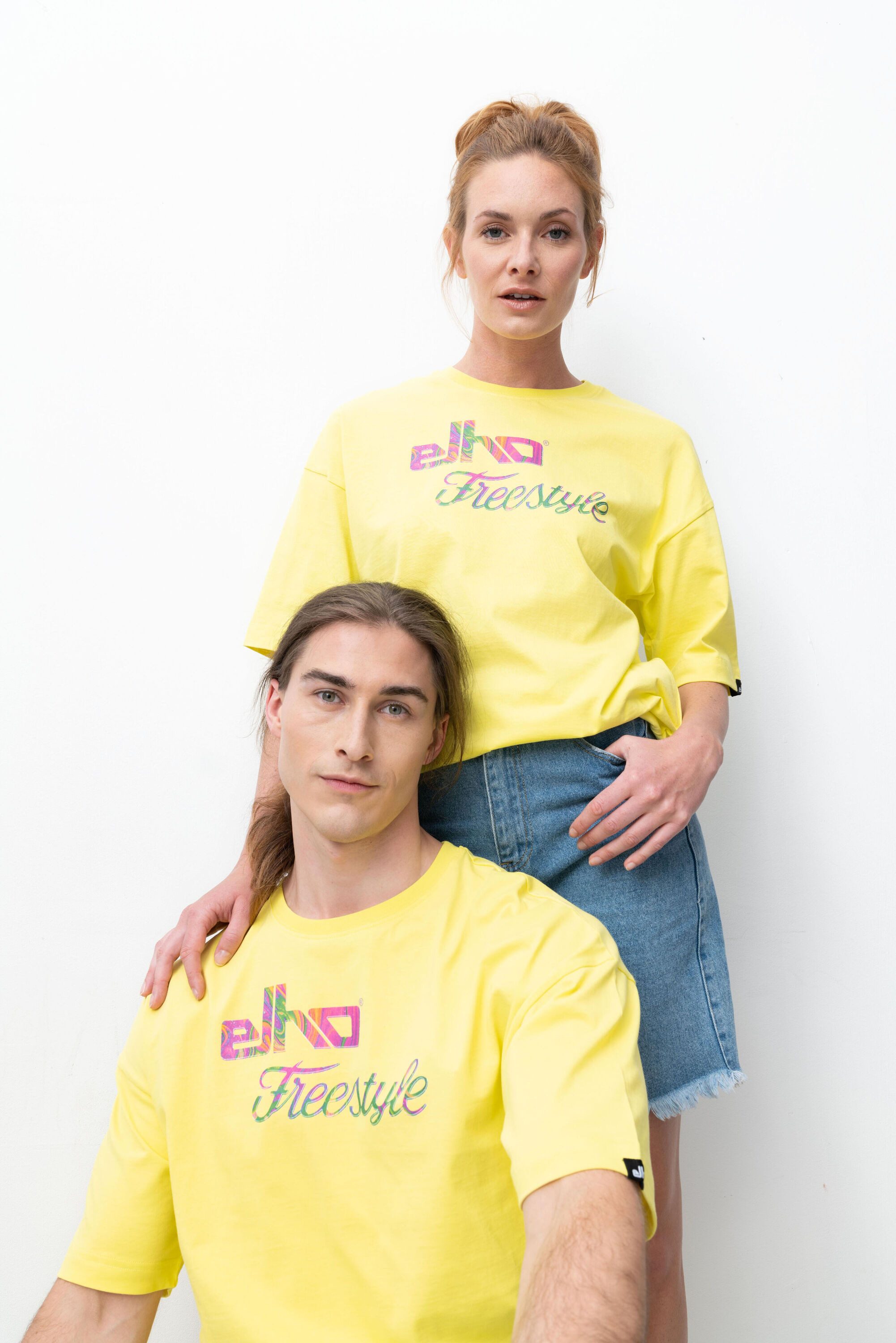 Elho T-Shirt CLIFF (1-tlg) mit elho Freestyle-Logo