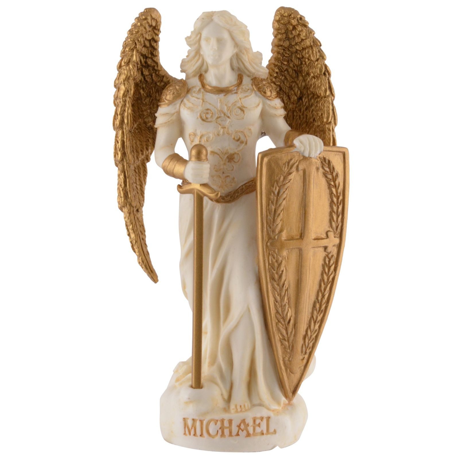 Vogler Dekofigur Veronese Miniatur Figur Erzengel Michael Engel der Gerechtigkeit 9 cm