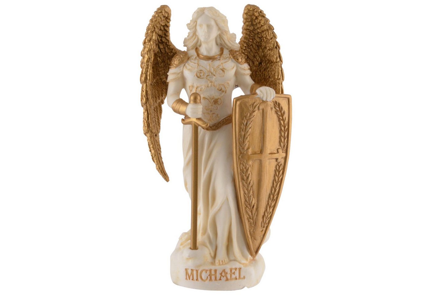 Vogler Dekofigur Veronese Miniatur Figur Erzengel Michael Engel der Gerechtigkeit 9 cm