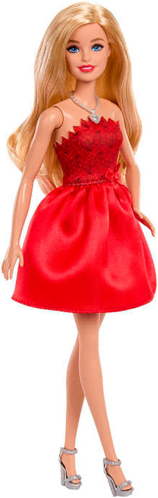 Barbie Anziehpuppe Ruby Red Doll, zum 80. Jubiläum von Mattel günstig online kaufen