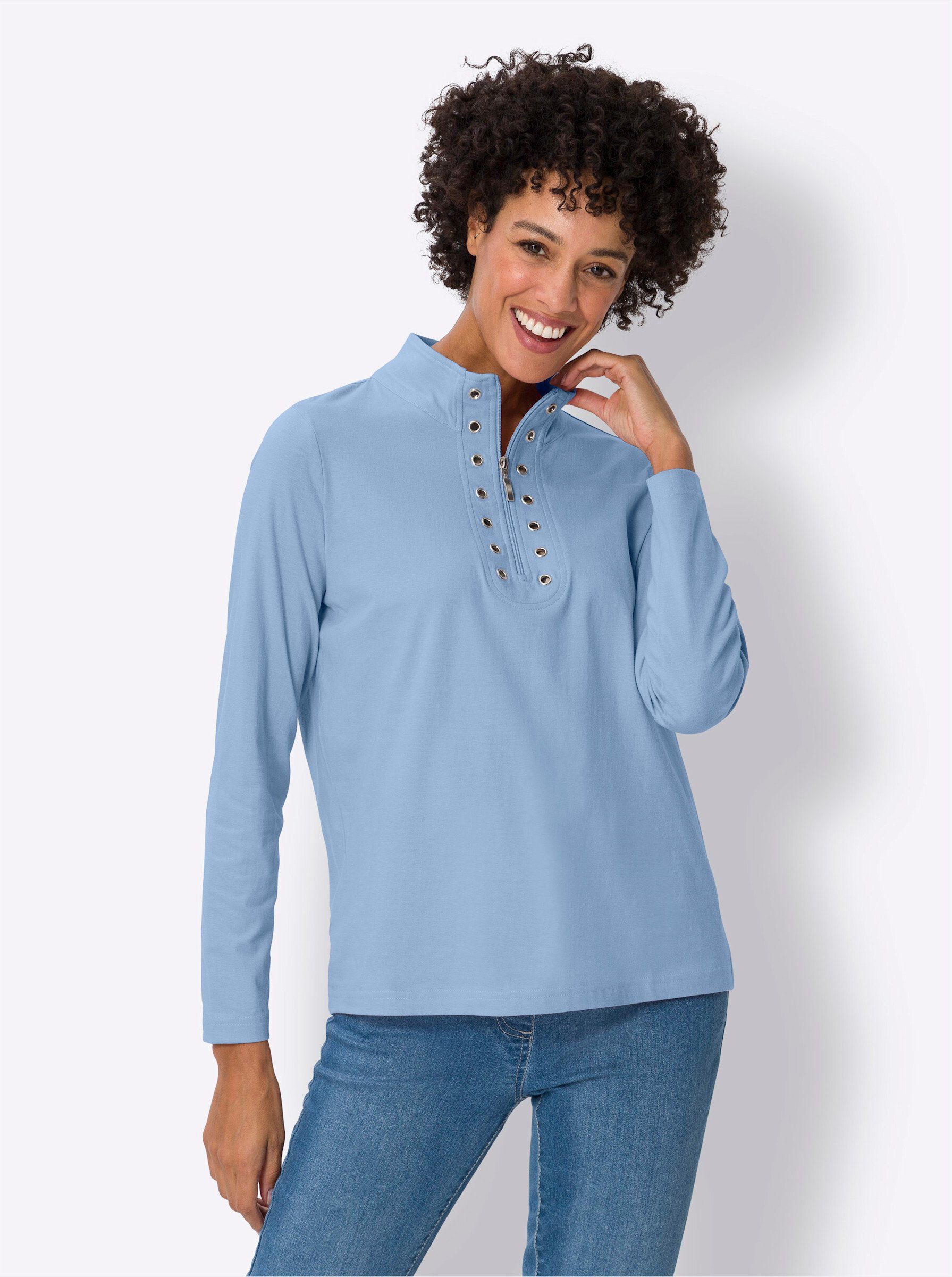 T-Shirt Langarm-Shirt Langarm