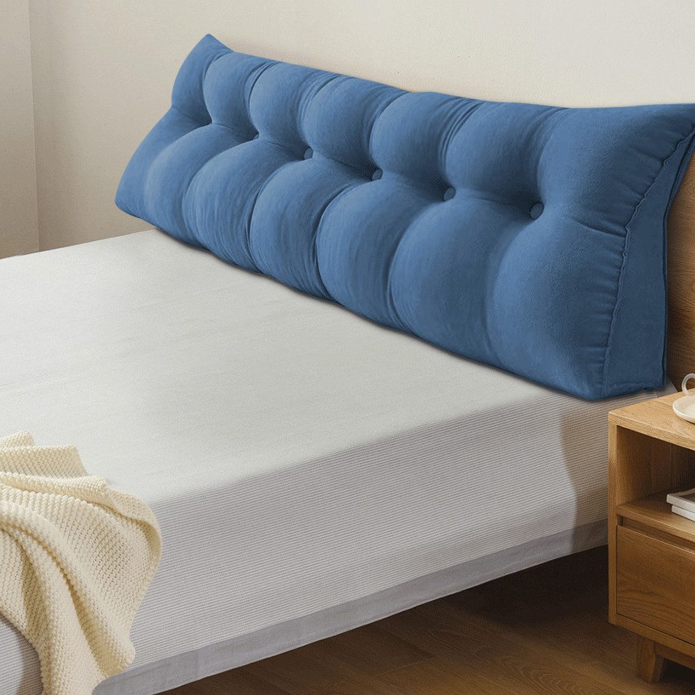 JEOBEST Rückenkissen Dreieckiges Lesekissen, Keilkissen mit Seitenfach, 1-t günstig online kaufen