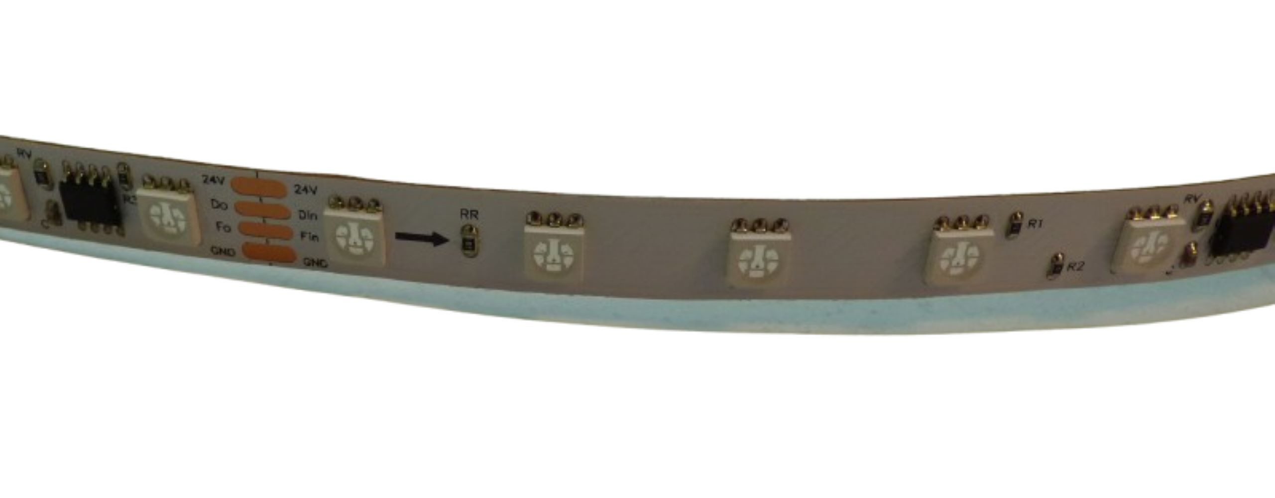LED Stripe 4100 LED Band 24 Volt RGB Digital IC 5m Einzelsteuerung
