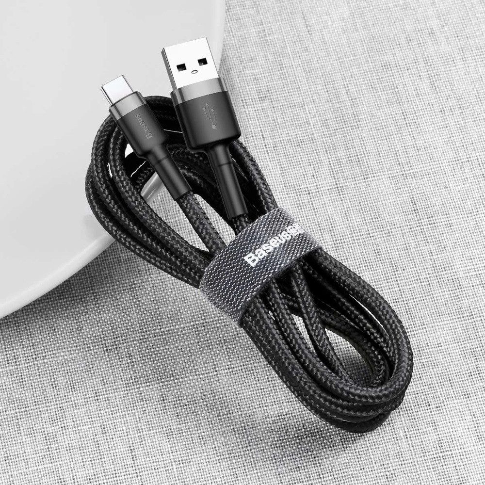 Baseus Cafule USB-Ladegerät (3000 mA, Einzelartikel, Unterstützt Quick Charge 3.0, Verstärkte Anschlussstellen)