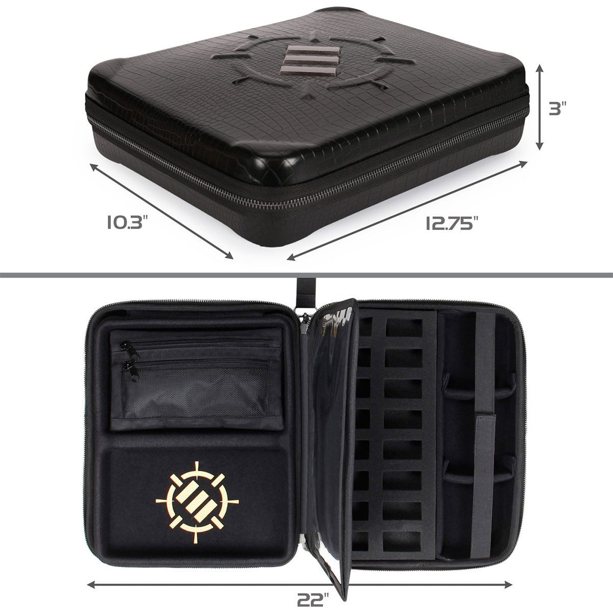ENHANCE Reisetasche Tabletop Collectors Edition RPG Organizer Dragon Black Transporttasche