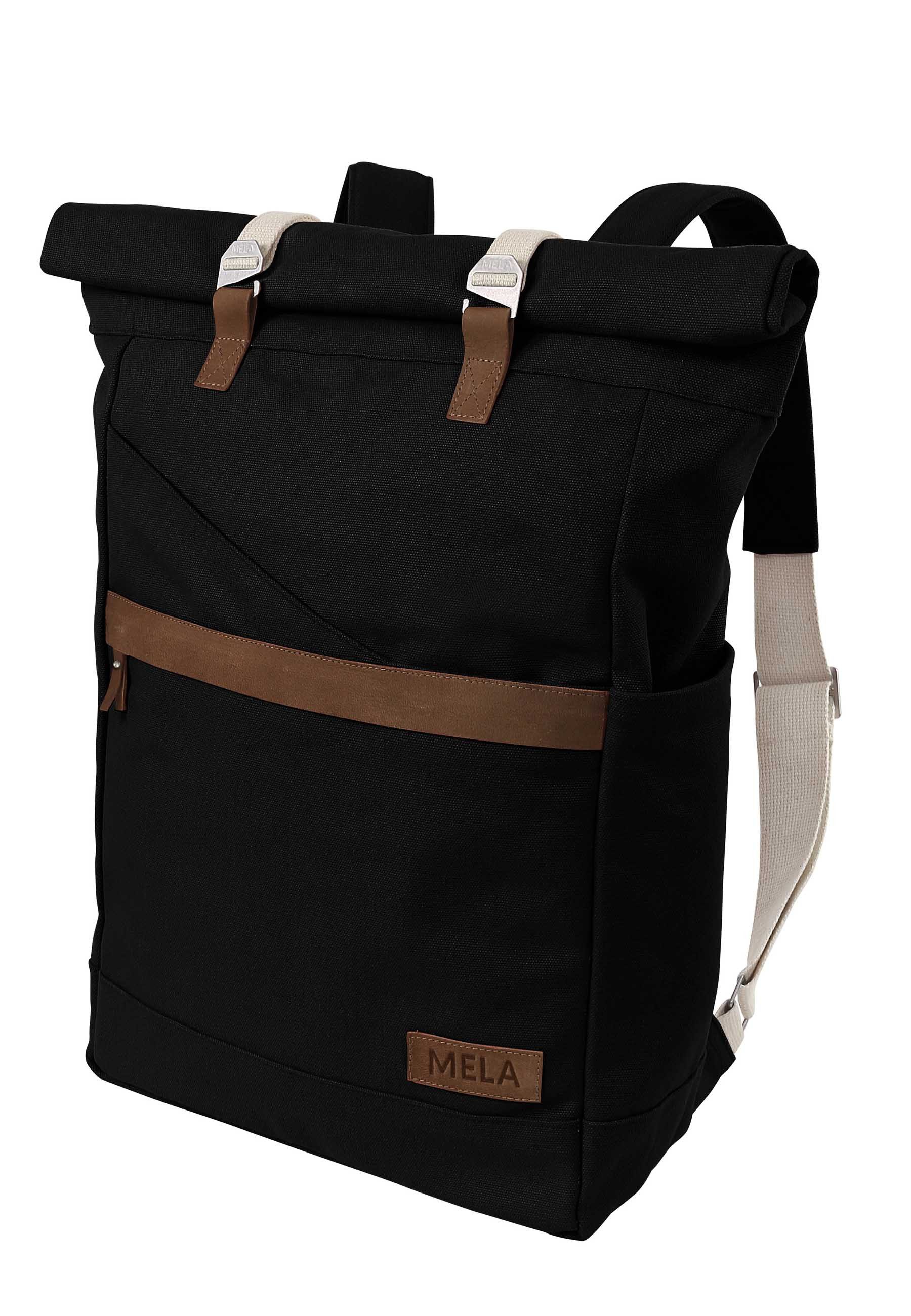 MELA Rucksack Rucksack Style ansvar I, Zubehörtasche für Kleinteile wie Schlüssel, Handy und Kosmetika
