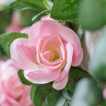 Kunstgirlande Künstliche Rosenranken für Hochzeit Zuhause,Garten, Kunstdekoration, Lubgitsr