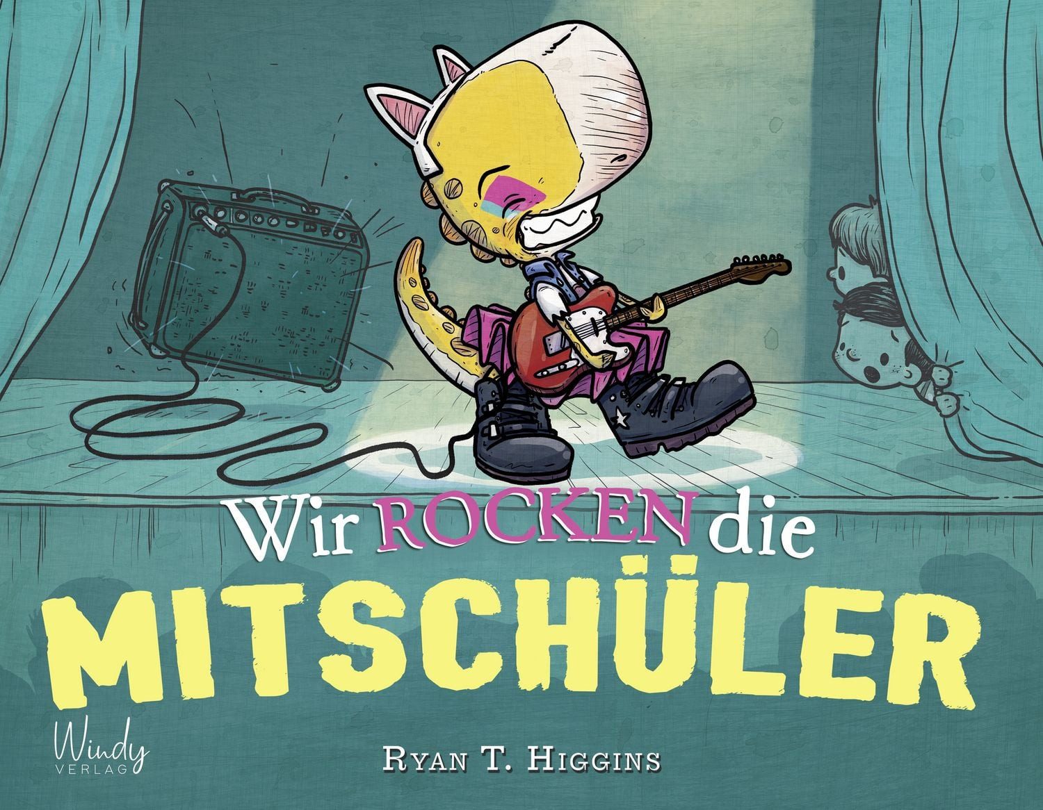 Wir rocken die Mitschüler - Band 2 der Penelope-Reihe / Ryan T. Higgins, Ein Bilderbuch über Mut und Selbstvertrauen: Macht es wie Penelope Rex! Witzig illustriertes Dinosaurier-Buch zum Vorlesen für Kinder ab 4 Jahren
