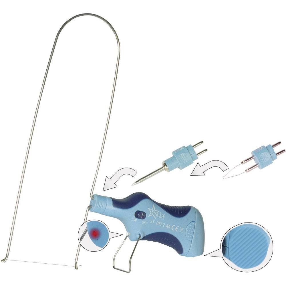 Star Tec Lötkolben 3-in-1 Multi Tool 4AA 10605, Akkubetrieben