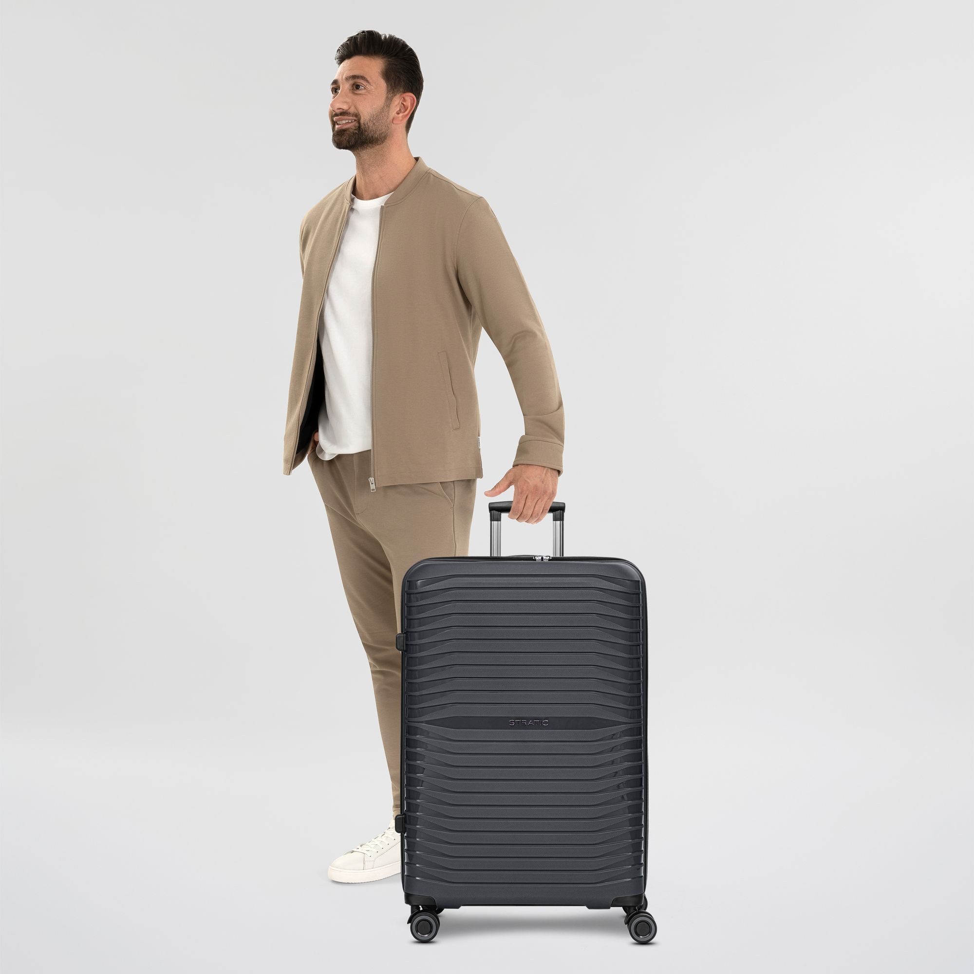 Stratic Hartschalen-Trolley Shine, 4 Rollen, Polypropylen günstig online kaufen