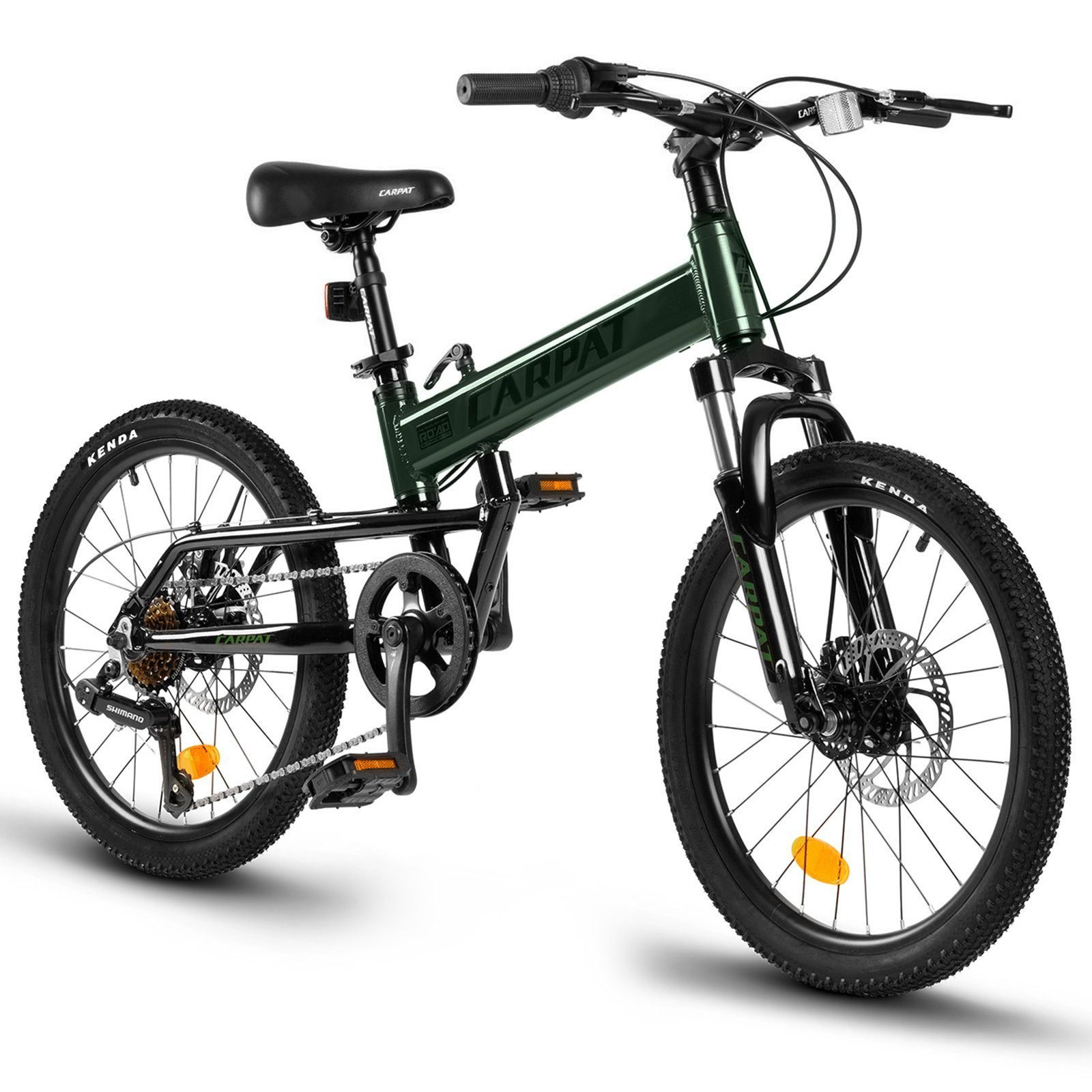 MTTKTTBD Faltrad 26 Zoll - 27 Gang Klapprad Mit Doppelscheibenbremse Für Stadt & Pendeln