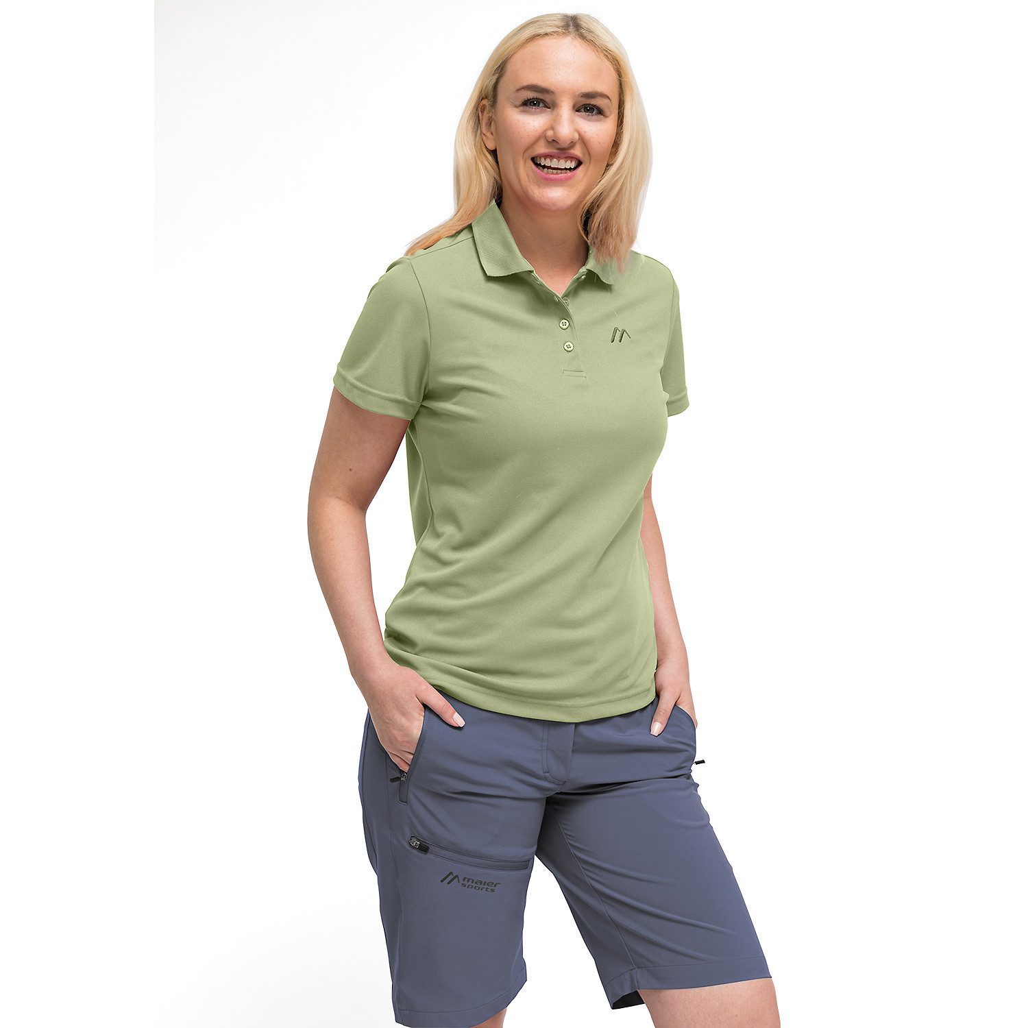 Maier Sports Poloshirt Polo Ulrike – Bild 4 von 4