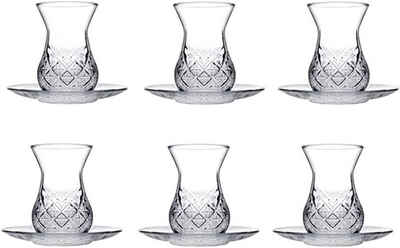 Pasabahce Teeglas Pasabahce Timeless Teeglas Set 12 tlg. für 6personen, 12 teilig, 6 Personen, 155ml