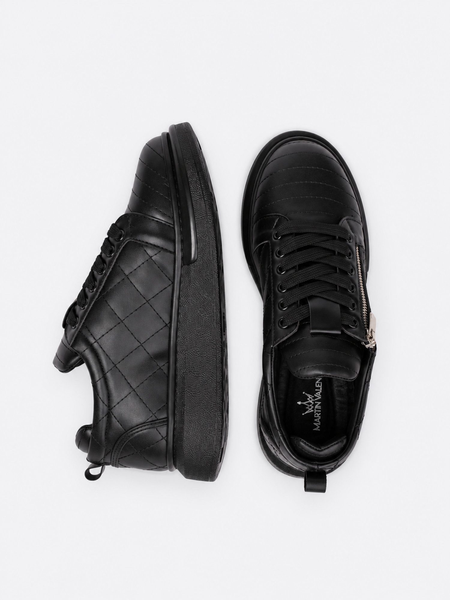 Martin Valen Unisex Sneakers mit dicker Sohle Schnürschuh