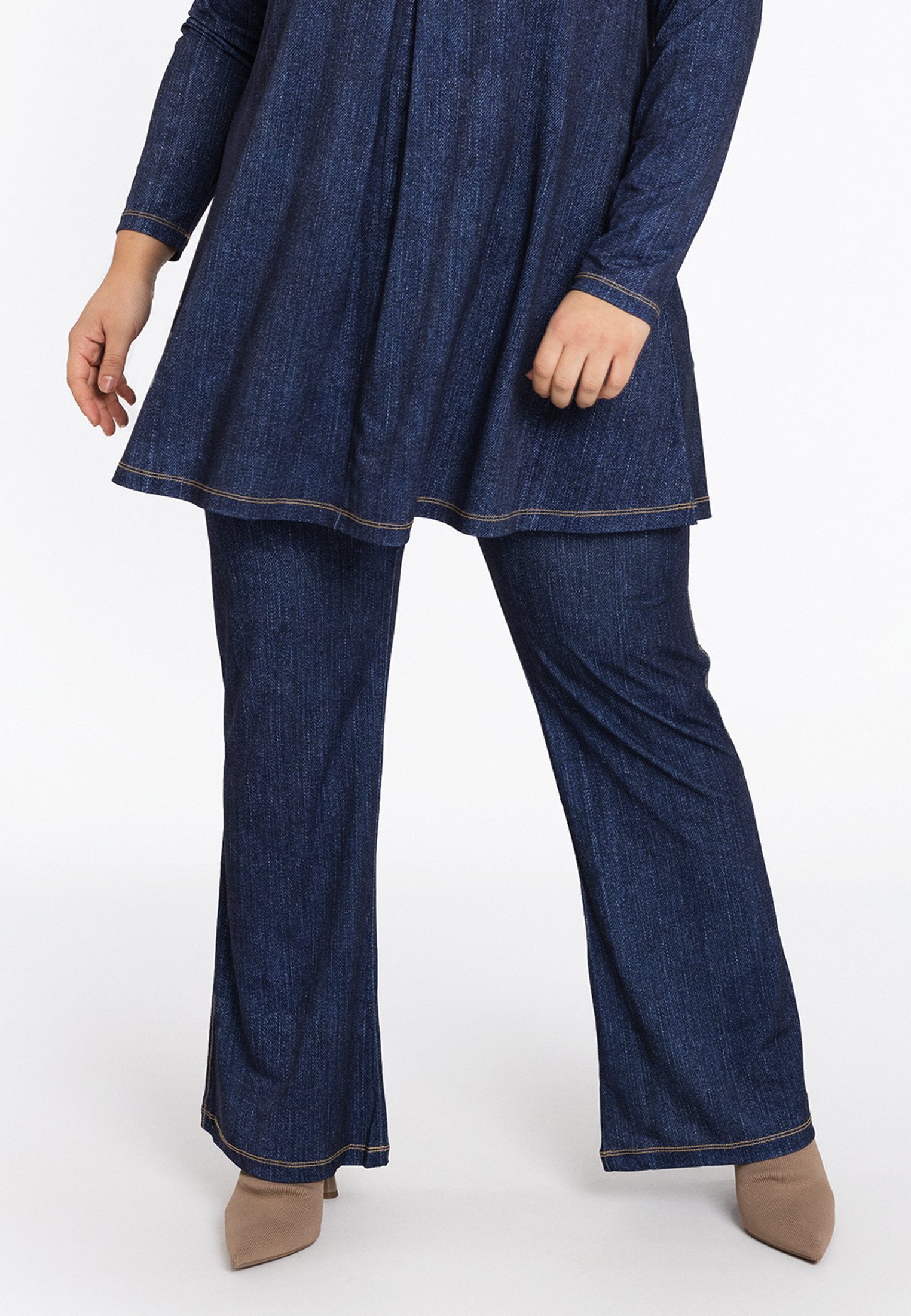 YOEK Tunika Damen Tunika Lockere Passform günstig online kaufen