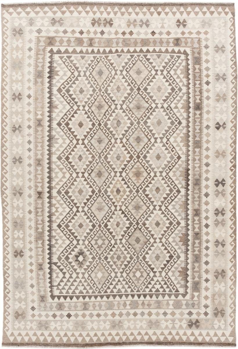 Orientteppich Kelim Afghan Heritage 206x298 Handgewebter Moderner Orientteppich, Nain Trading, rechteckig, Höhe: 3 mm