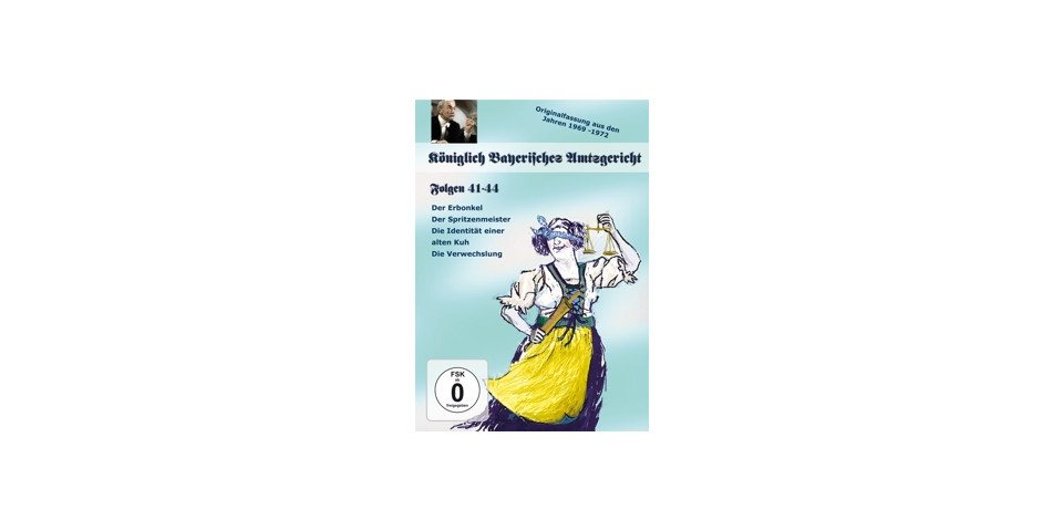 BOGNER DVD Königlich Bayerisches Amtsgericht Folgen 41-44