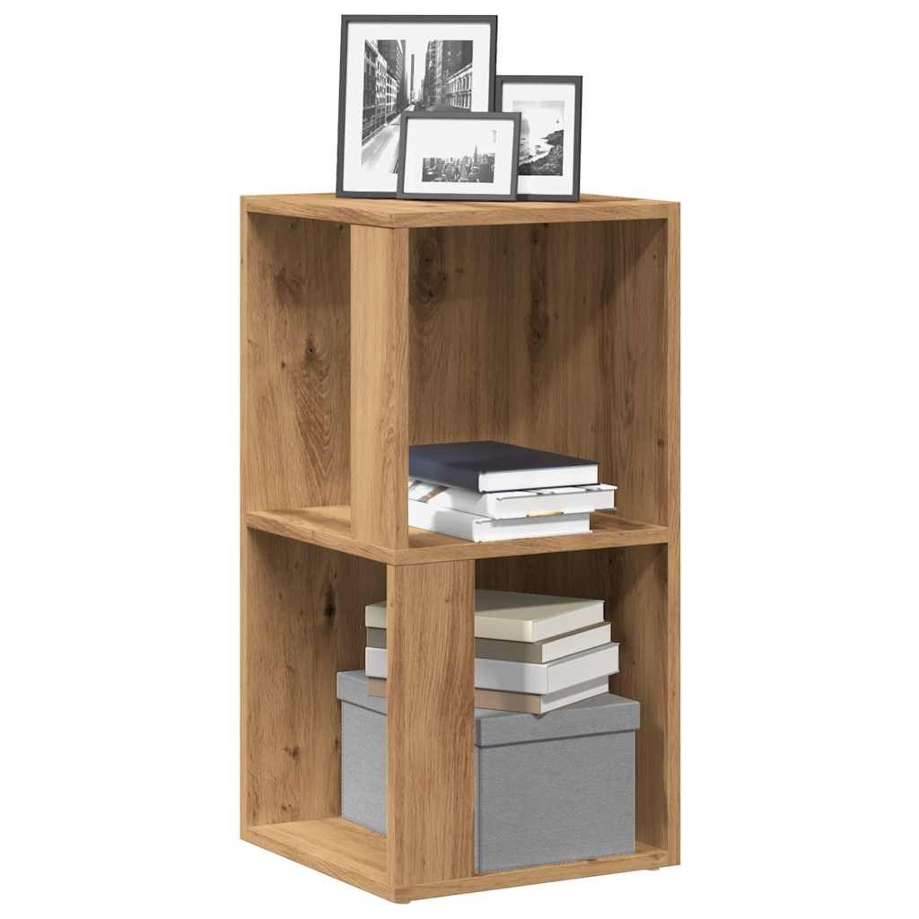 vidaXL Aktenschrank 33 x 33 x 67 cm Eckregal Artisan-Eiche 33x33x67 cm Spanplatte