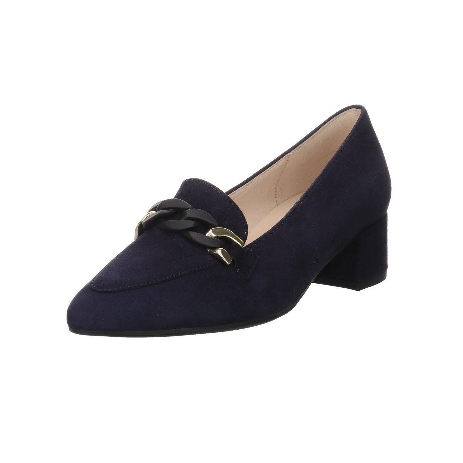 Klassisch blau Veloursleder Schuhe Elegant Pumps Damen Gabor Pumps Pumps