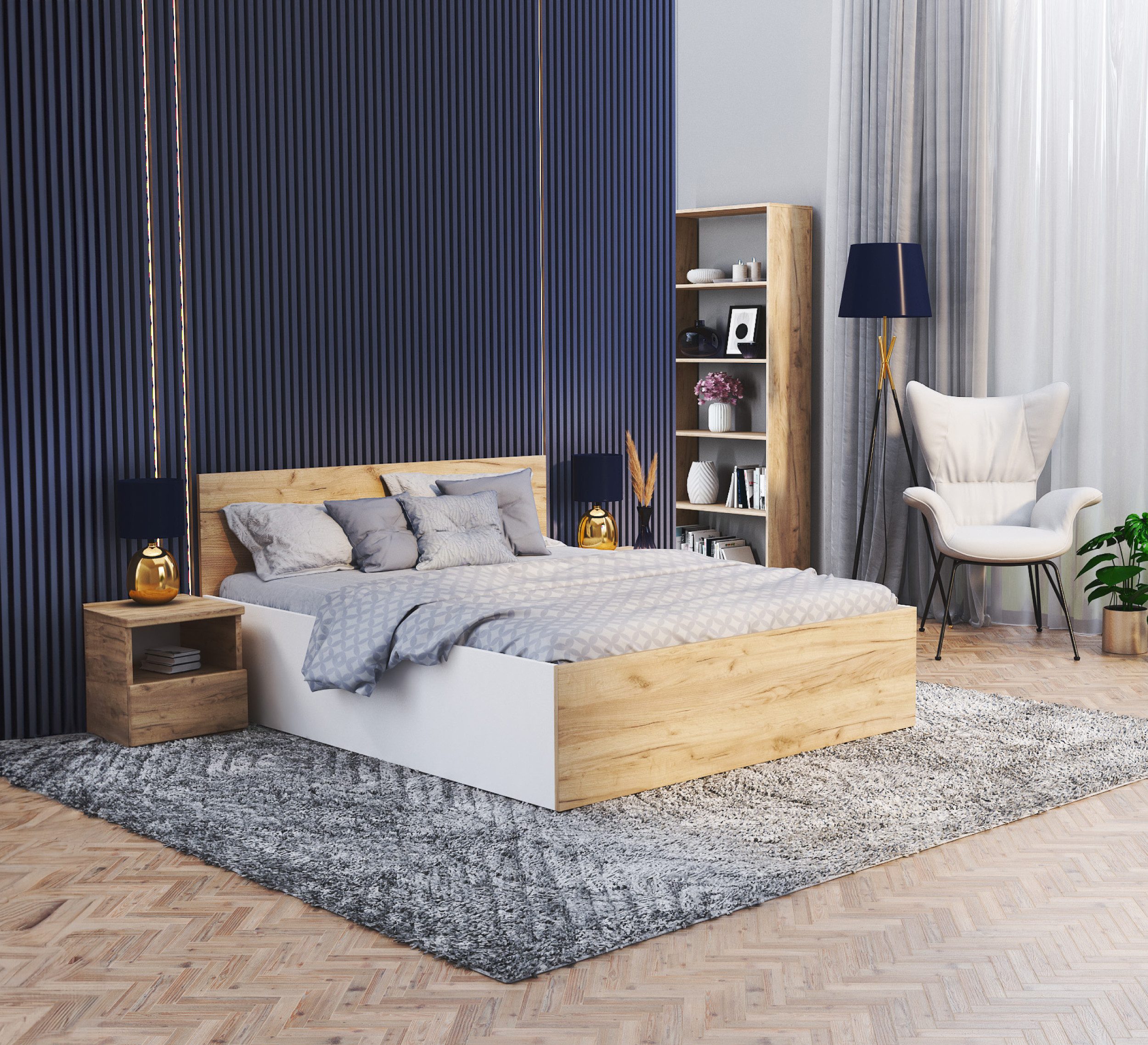 FDM Stauraumbett Bett Stauraumbett PANAMA RS günstig online kaufen