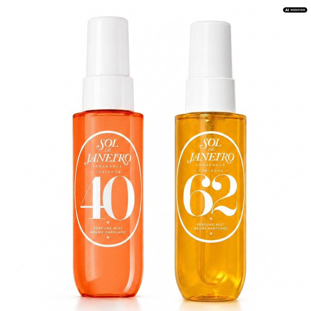 Sol de Janeiro Gesichts- und Körperspray Sol de Janeiro Cheirosa 40 und 62 Perfume Mist Duo, Zwei beliebte Cheirosa Düfte als praktisches Travel Duo