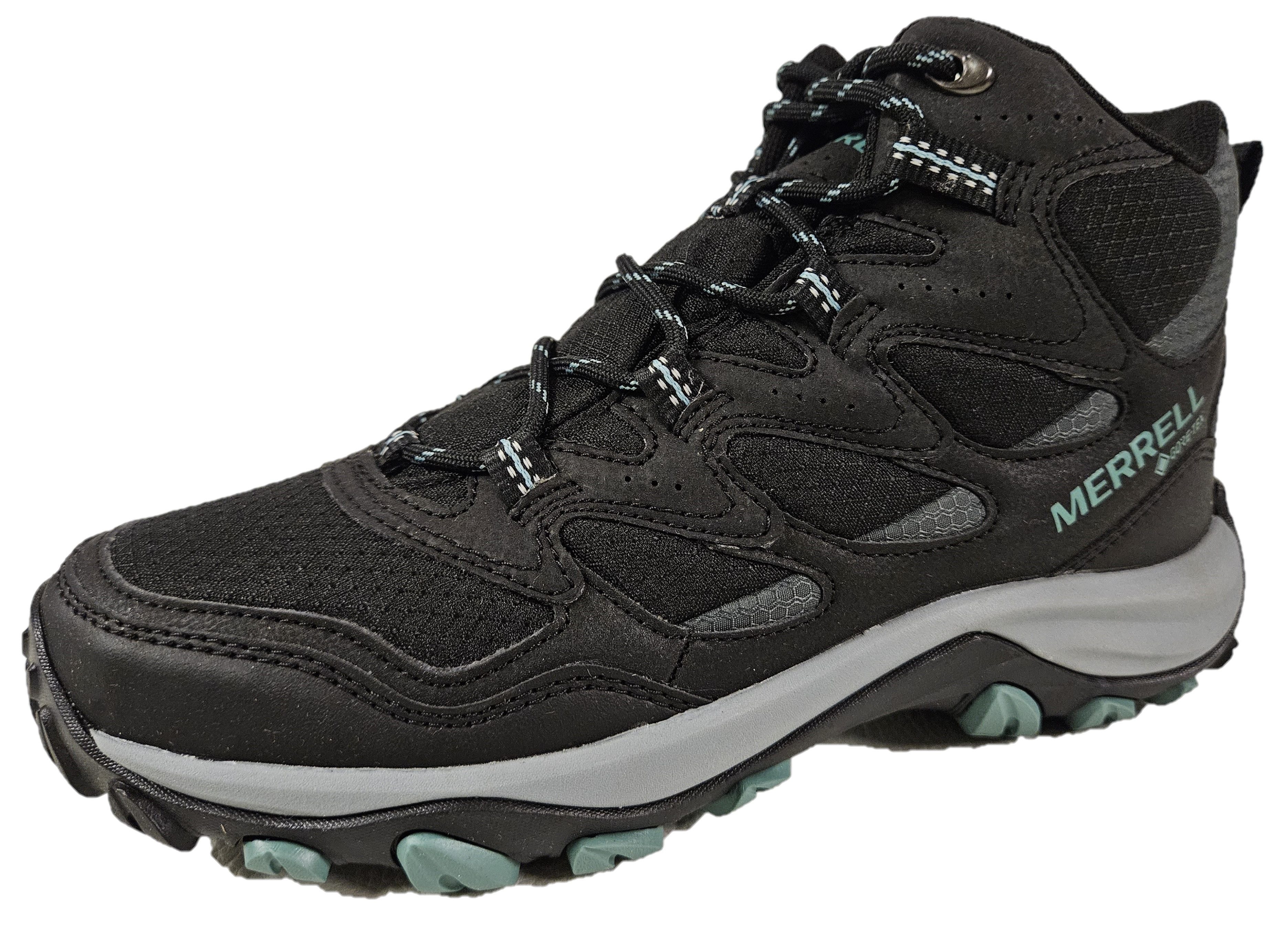 Merrell West Rim Damen Gore-Tex Vegan Mid GTX schwarz wasserdicht Wandersch günstig online kaufen