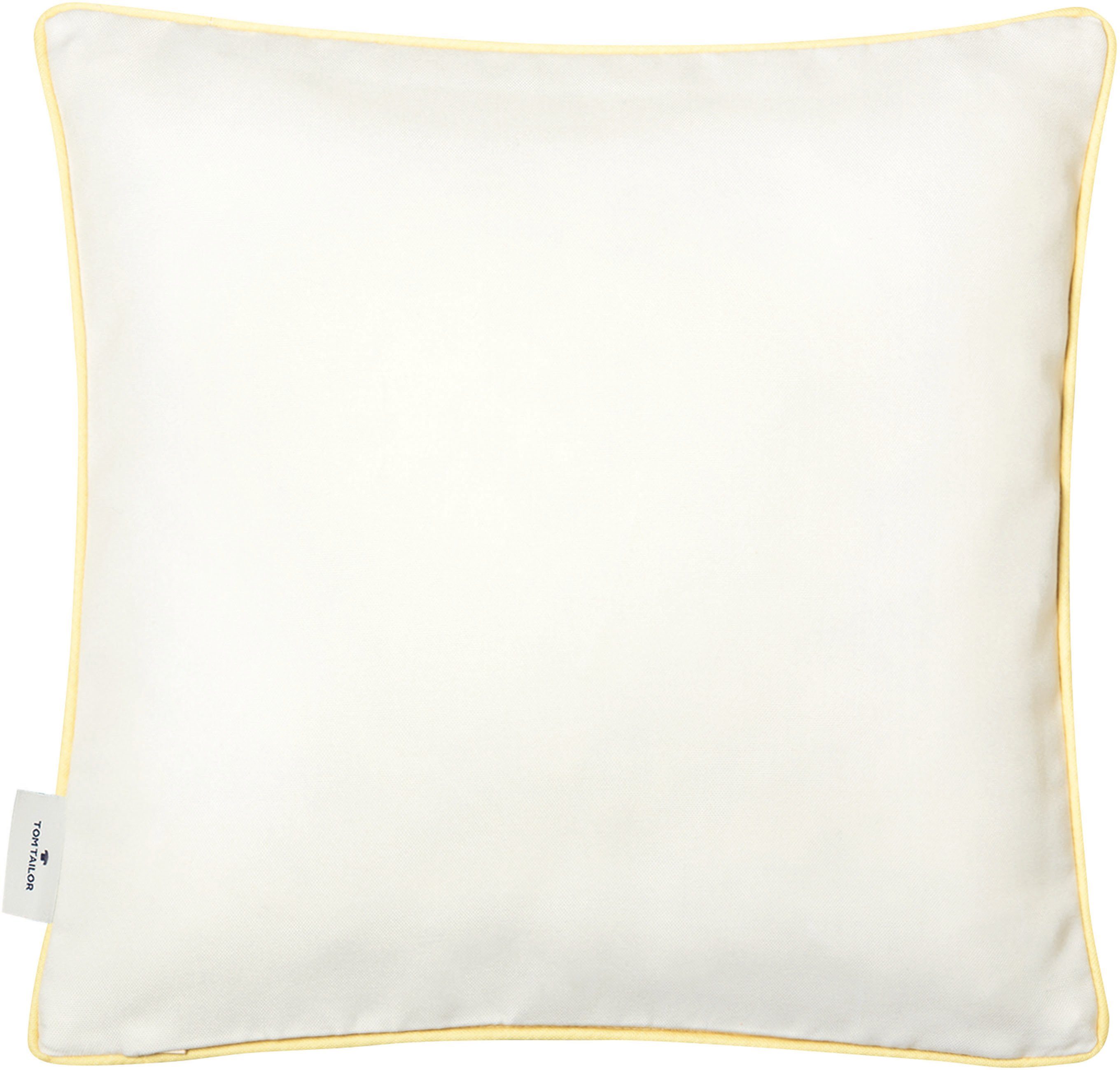 TOM TAILOR HOME Dekokissen Dove Signature, mit Paspel, Kissenhülle ohne Füllung, 1 Stück – Bild 2 von 5