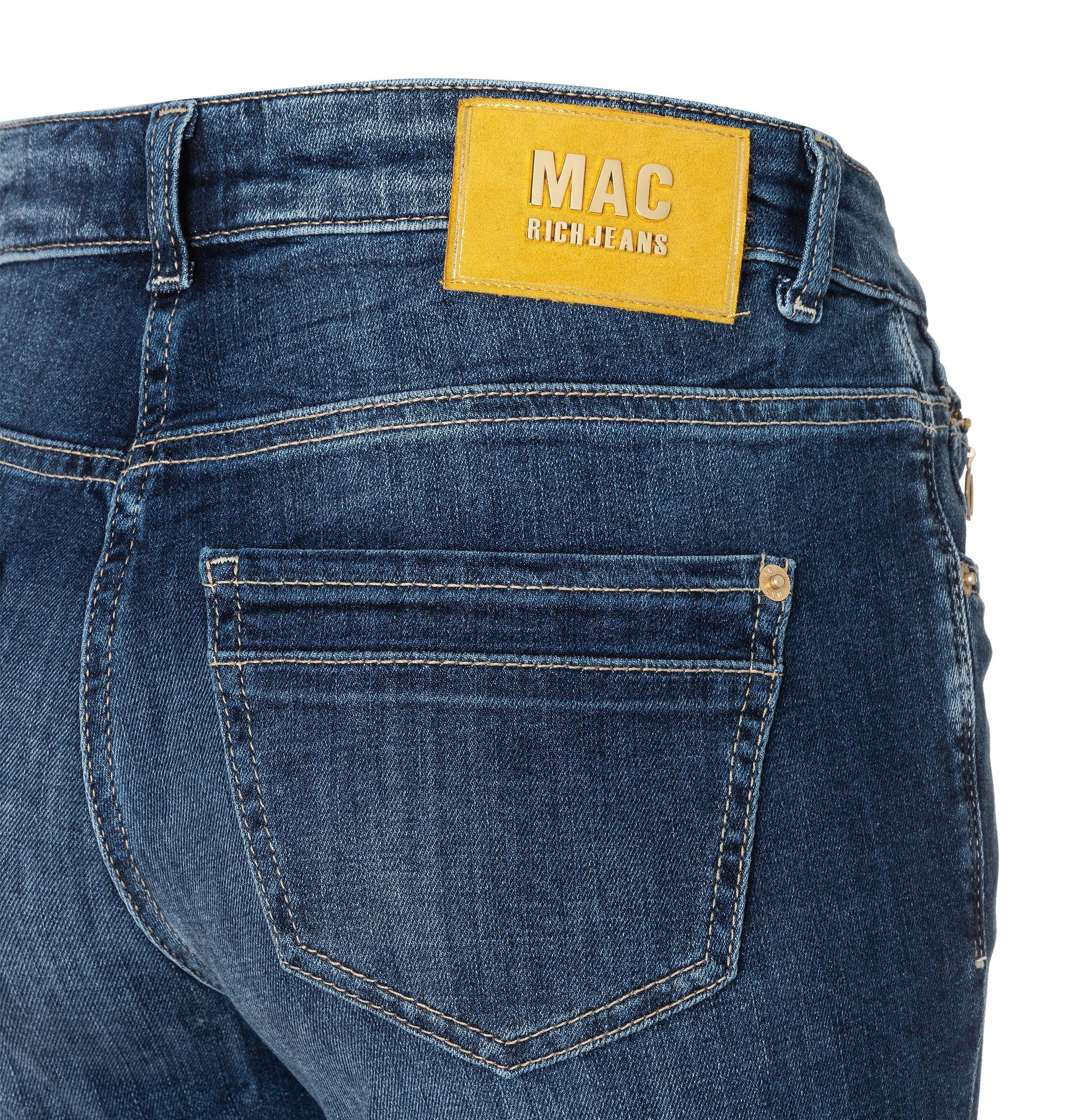 MAC Stretch-Jeans MAC RICH SLIM dark blue net wash 5755-90-0389L D671