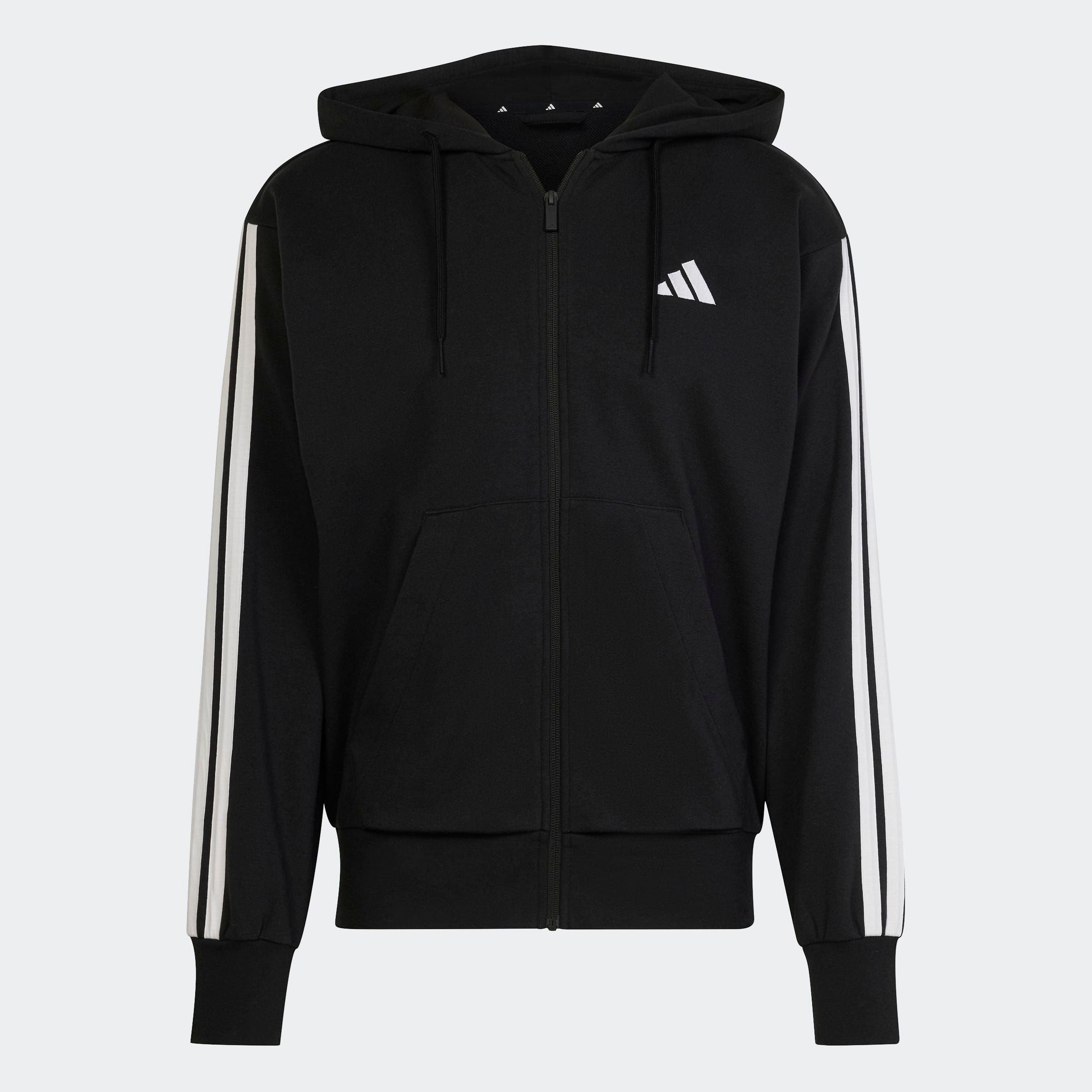 Hoodie ESSENTIALS 3-STREIFEN FRENCH TERRY KAPUZENJACKE