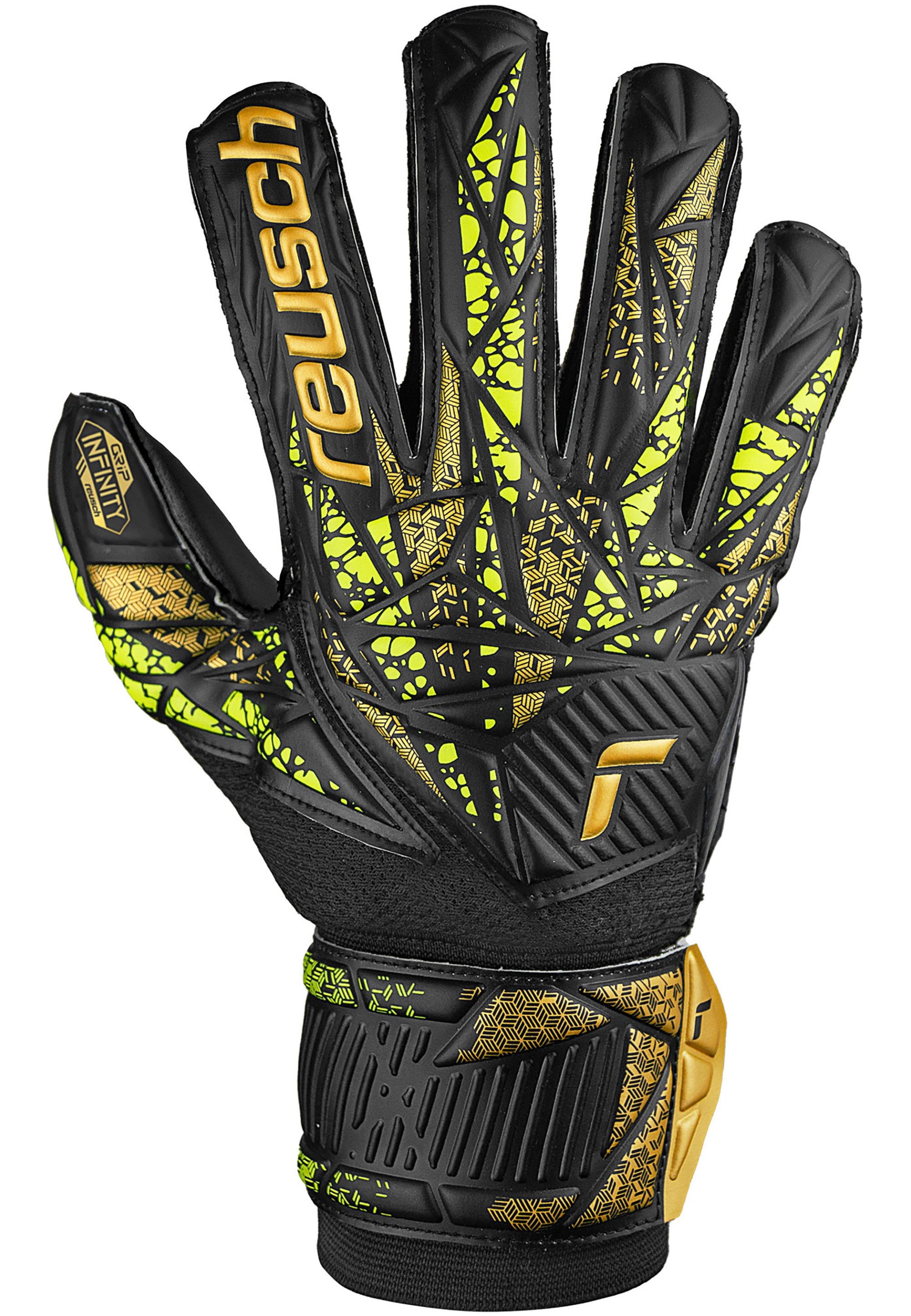 Reusch Torwarthandschuhe Attrakt Infinity Finger Support mit Expanse Cut