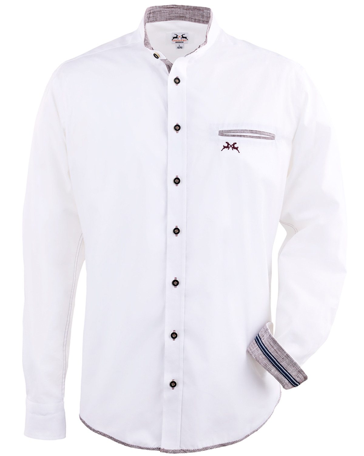 Maddox Trachtenhemd Hemd-59-w-BW.Stretch günstig online kaufen