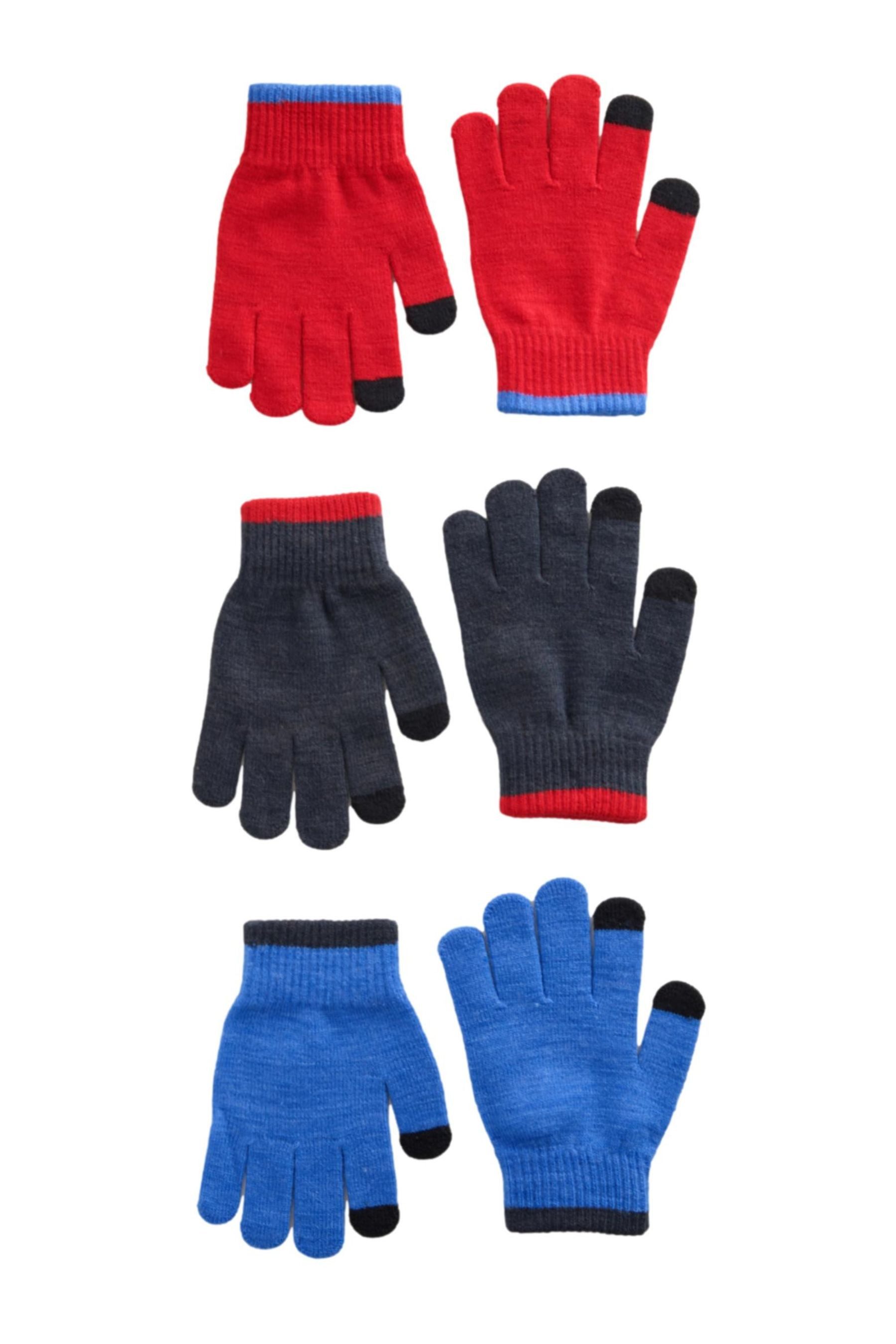 Next Strickhandschuhe Zauberhandschuhe 3er-Pack (3-St)