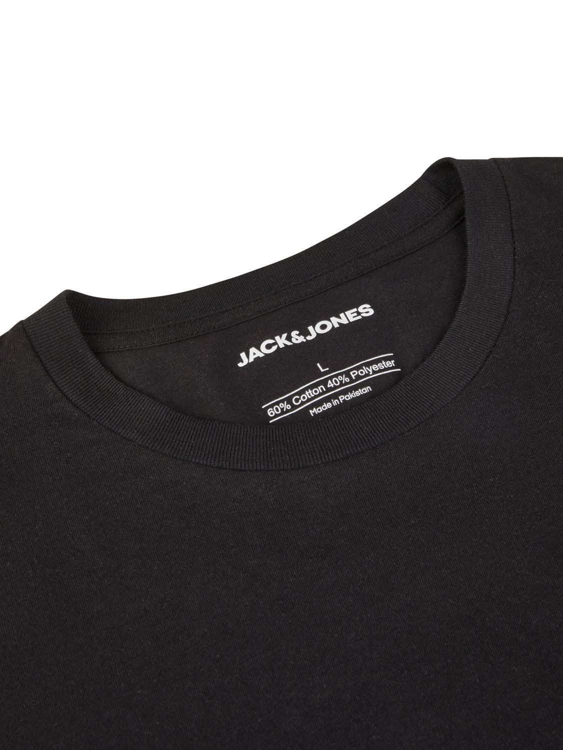 Jack & Jones T-Shirt Herren Basicshirt JACJEANS UNDERWEAR 6er Pack Regular Fit (Vorteilspack, 6-tlg) Kurzarm Tee Shirt mit Rundhalsausschnitt – Bild 5 von 5