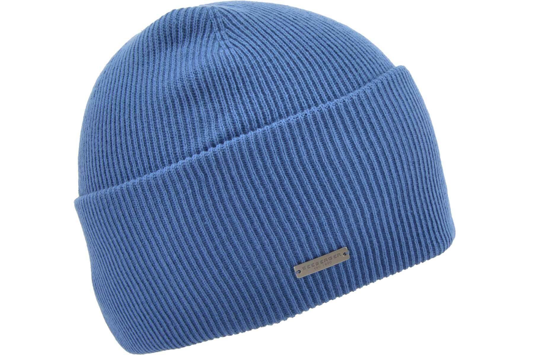 Seeberger Strickmütze 100% Baumwoll Toque in günstig online kaufen