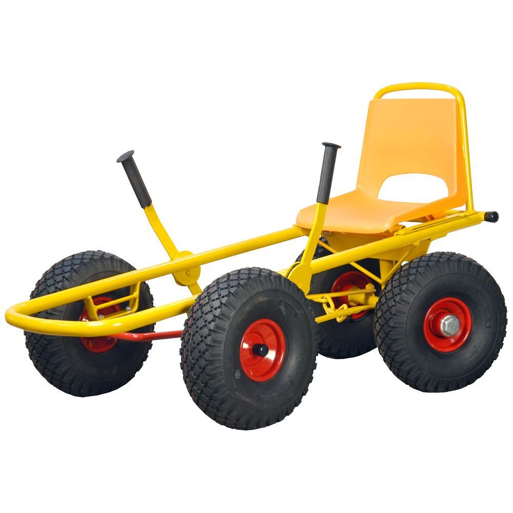 Rabo Go-Kart Spielfahrzeug Moon-Car, Mit strapazierfähigen, luftgefüllten Geländereifen