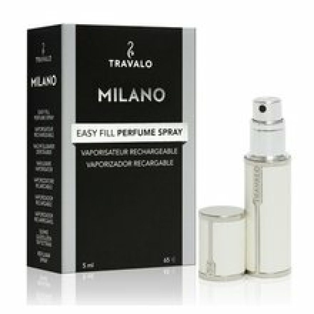 Parfümzerstäuber Milano nachfüllbarer Parfümzerstäuber Weiß 5ml