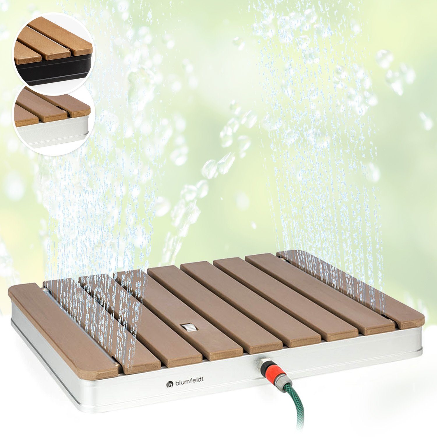 blumfeldt Gartendusche Sumatra Breeze Square Gartendusche günstig online kaufen