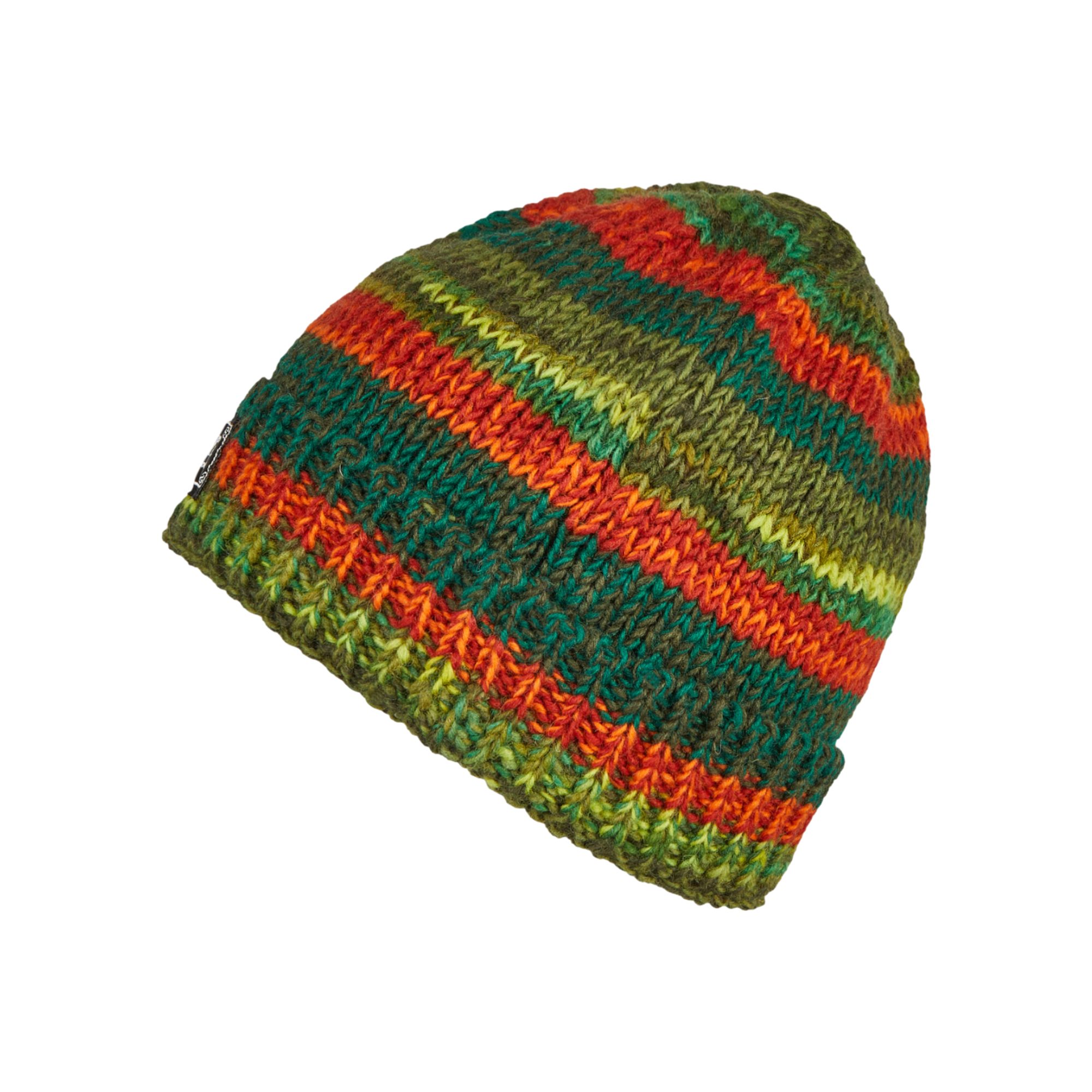 THC Natural Line Strickmütze THC Schafwoll Rollcap 804 (1 Stück, 1-St., 1 Stück) Innenfutter: Fleece