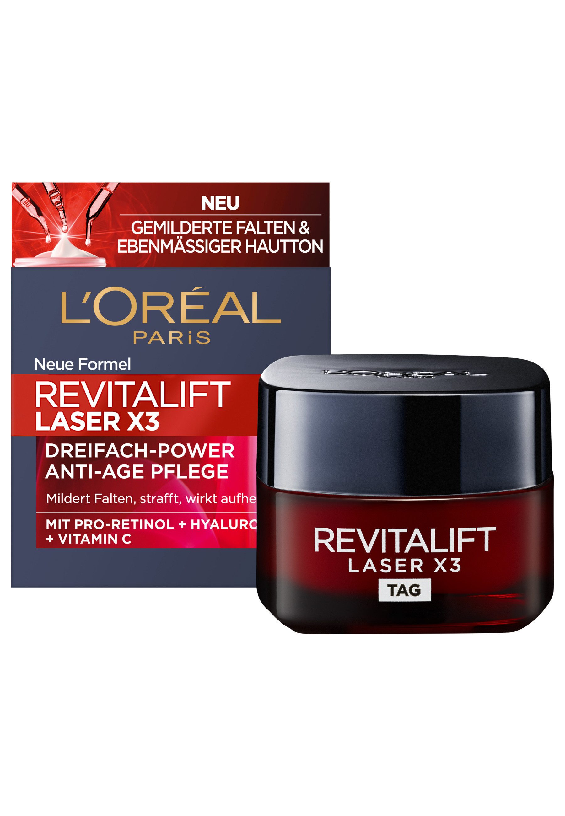 Gesichtslotion Revitalift Laser X3 Tag