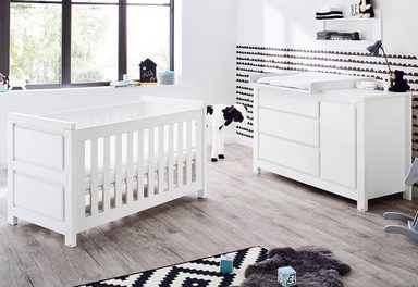 Pinolino Babyzimmer-Set (2-tlg.), Sparset, »Milk ...