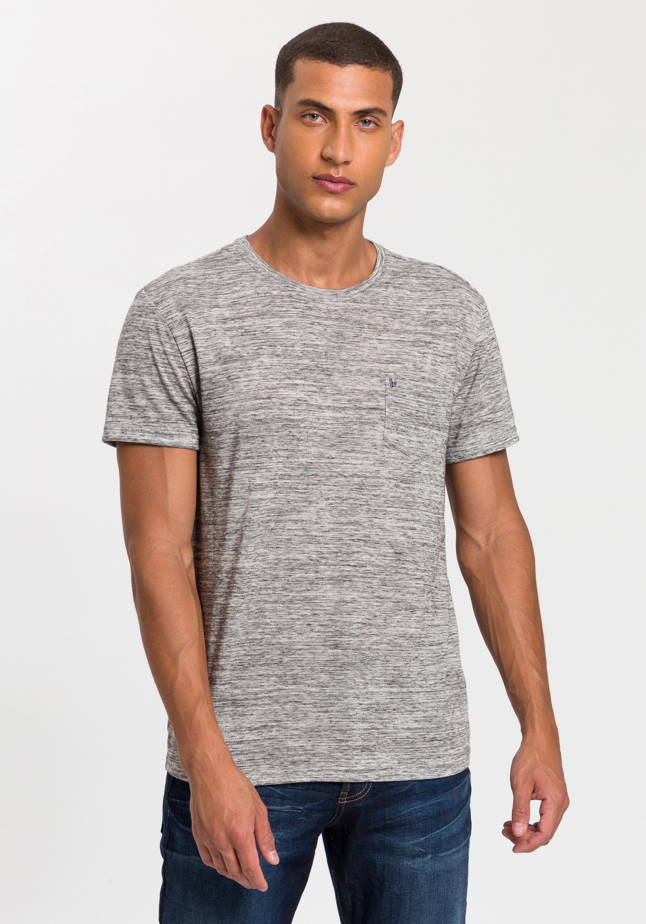 Bruno Banani T-Shirt Kurzarm, Slim Fit, günstig online kaufen